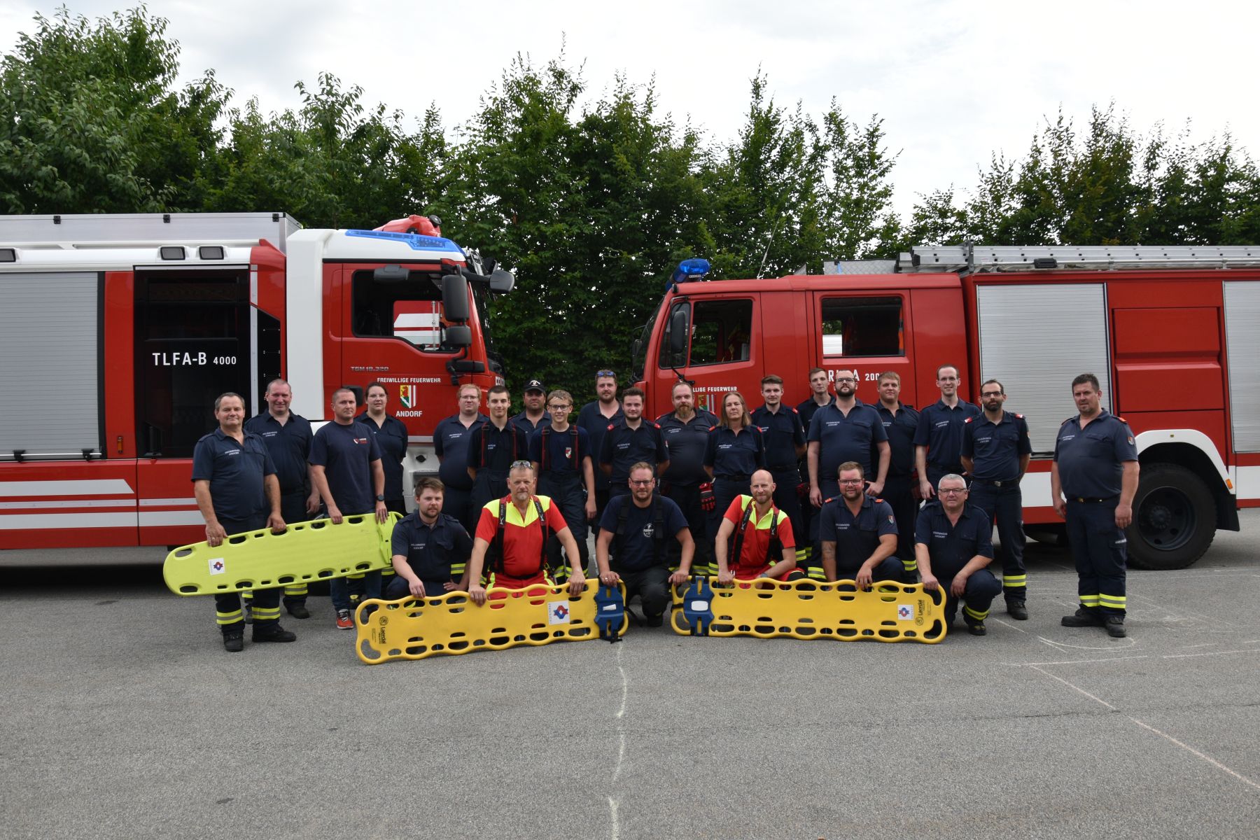 2021 07 24 FF Andorf Rettungstechnisches Seminar spineboard FFA 0426 web