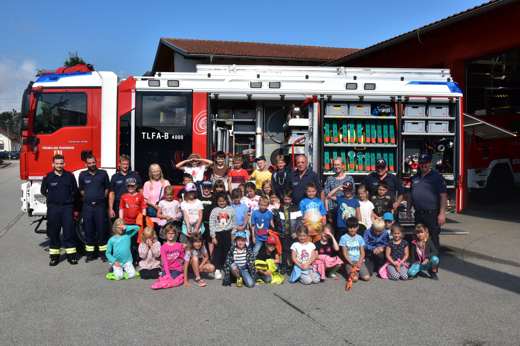 2022 07 05 FF Andorf Besuch der Volksschule FFA 1815