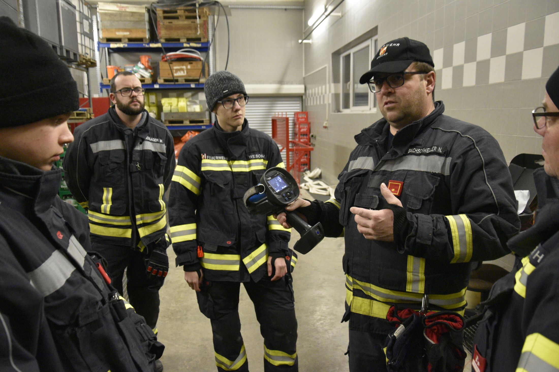 2022 11 29 FF Andorf Uebung Waermebildkamera FFA3209