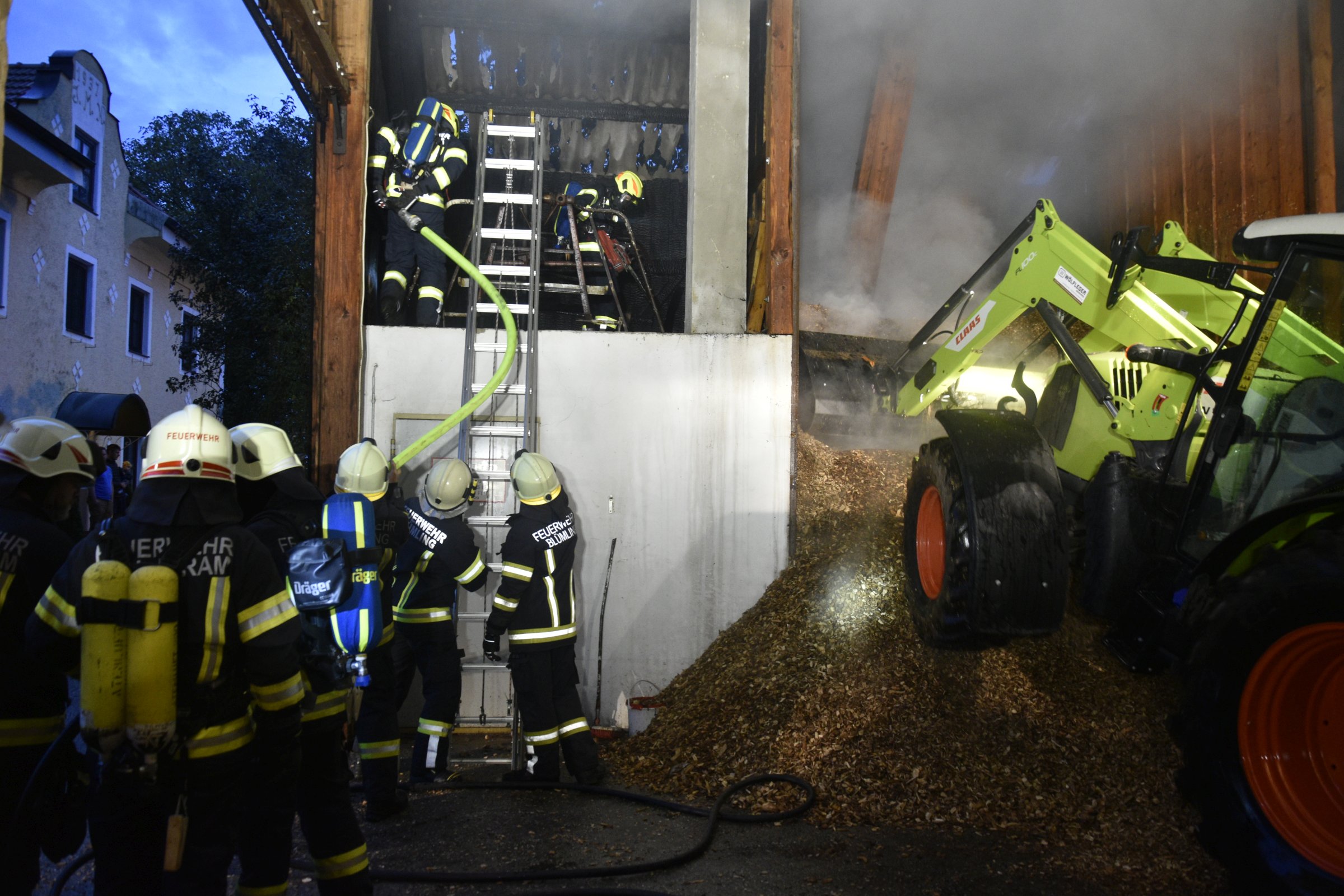 2023 09 19 FF Andorf Hackschnitzelheizungsbrand inZell an der Pram FFA6475