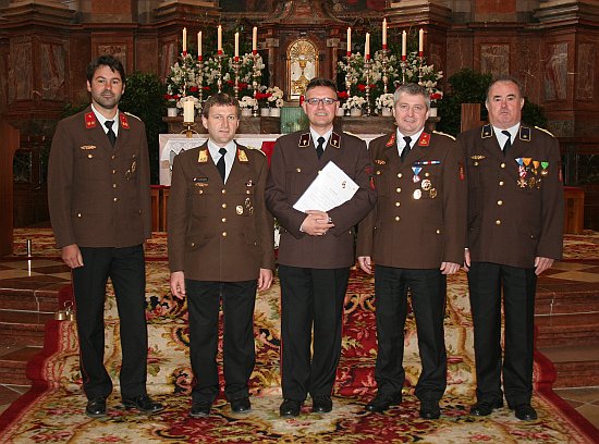Feuerwehrkurat Pfarrer Erwin Kalteis zum Notfallseelsorger beauftragt - 4. Mai 2012
