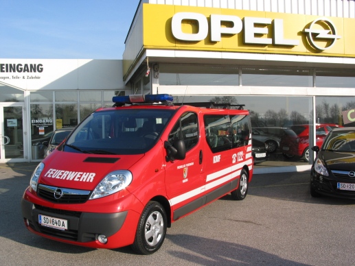 Neues KDO-Fahrzeug in den Dienst gestellt - 23. Februar 2007
