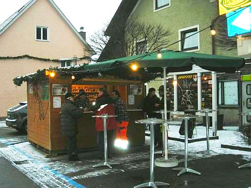 Punschstand am Kleinen Kirchenplatz - Dezember 2010