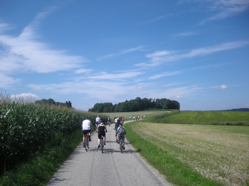 Radwanderung  15. August 2010