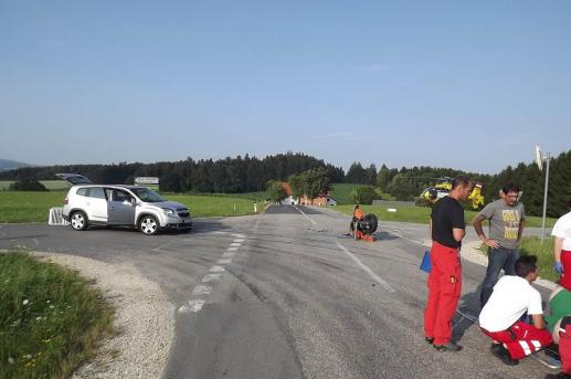 Aufräumarbeiten nach Verkehrsunfall  15.07.2013