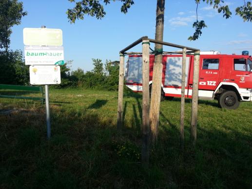 Brand im Bereich Kirchenberg verhindert  23.07.2013